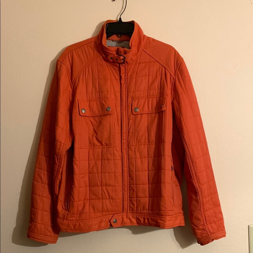 Michael Kors Orange Quilted Men's Jacket